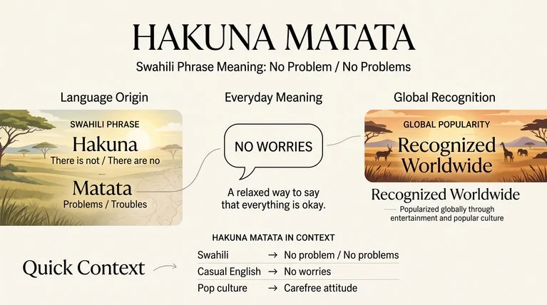 Hakuna Matata Meaning