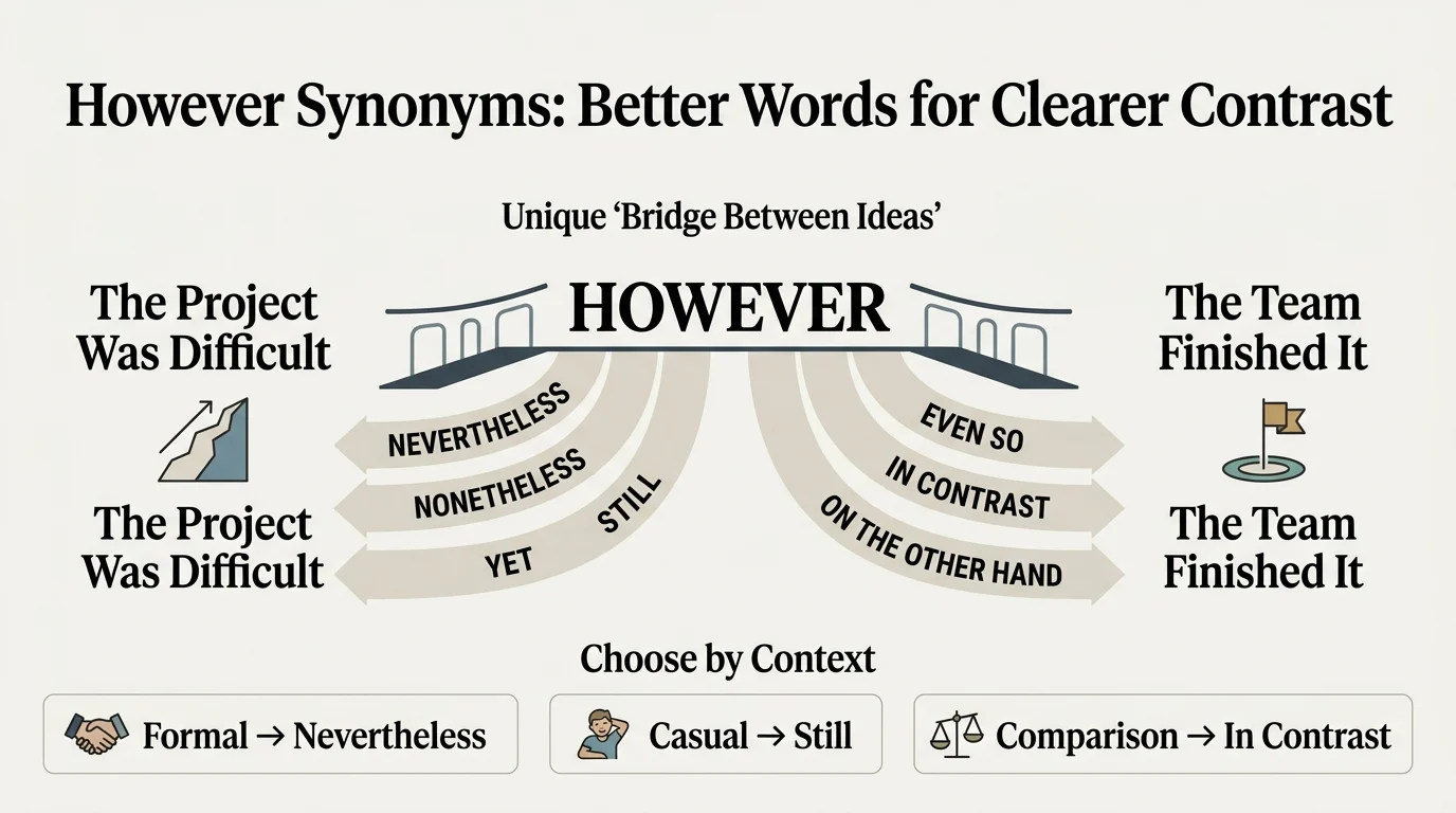 However Synonyms