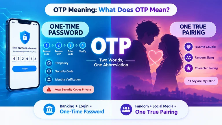 OTP Meaning