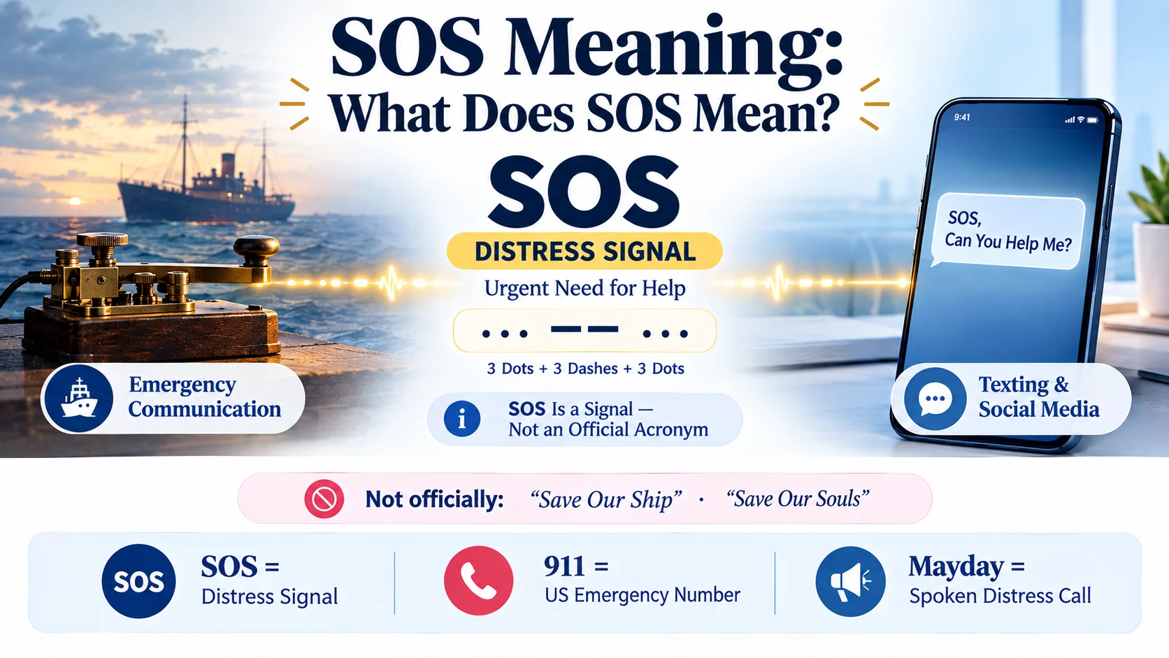 SOS Meaning