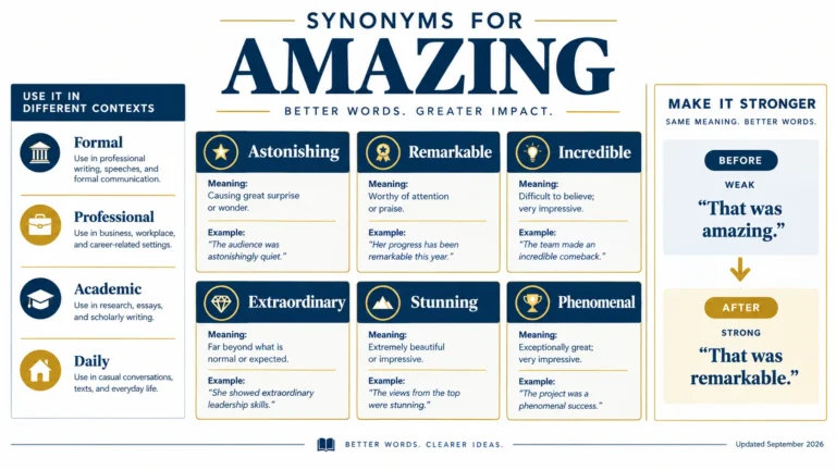 synonyms for amazing