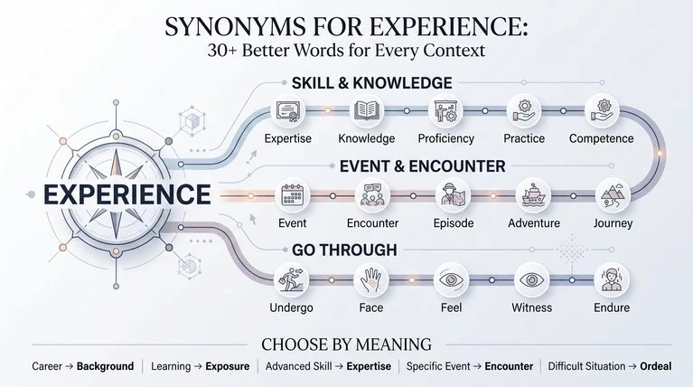 Synonyms for Experience