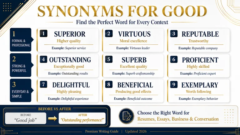 synonyms for good