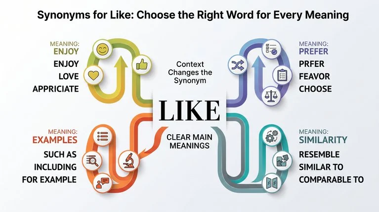 Synonyms for Like