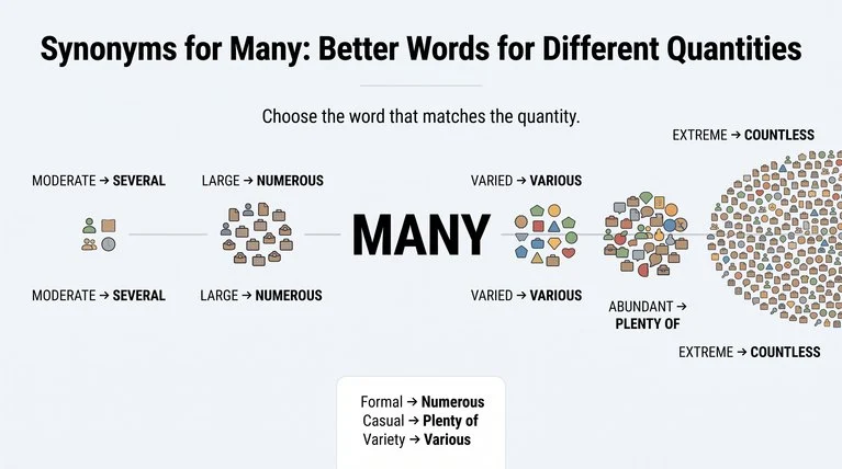 Synonyms for Many