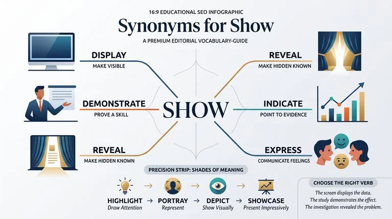 Synonyms for Show