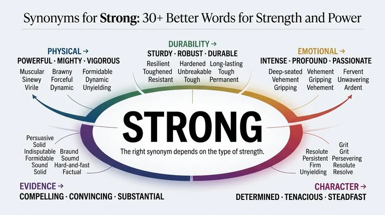 Synonyms for Strong