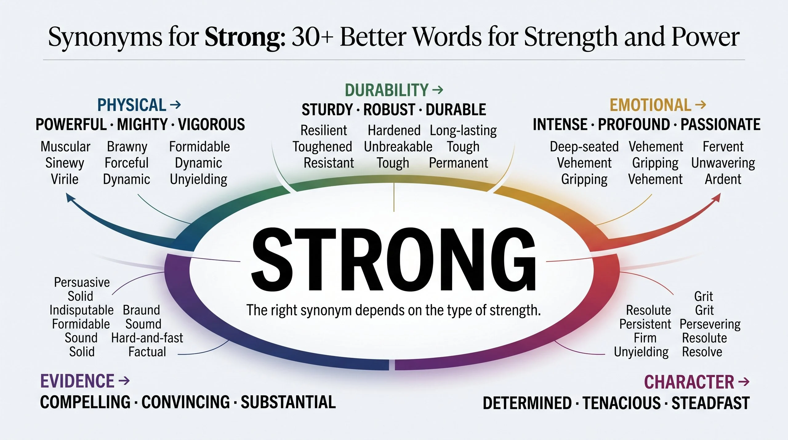 Synonyms for Strong