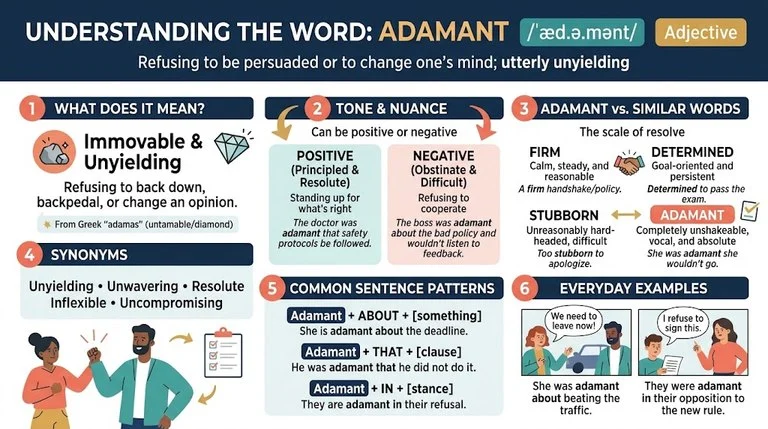Adamant Meaning