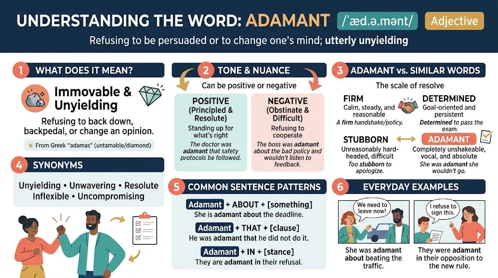 Adamant Meaning