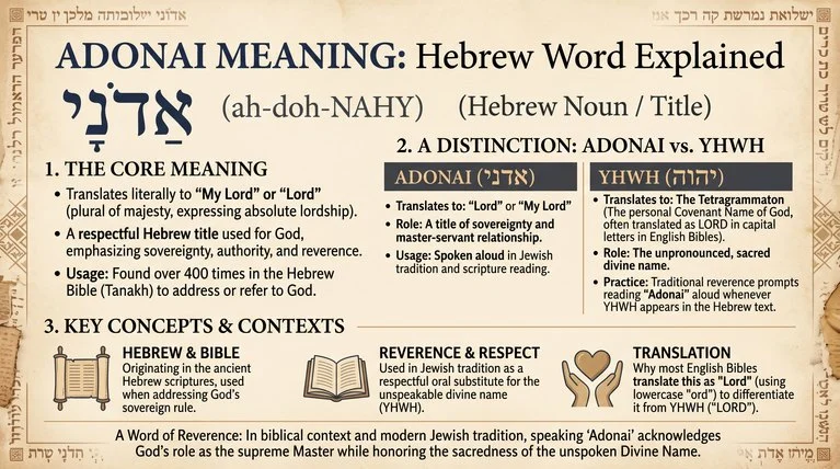 Adonai Meaning
