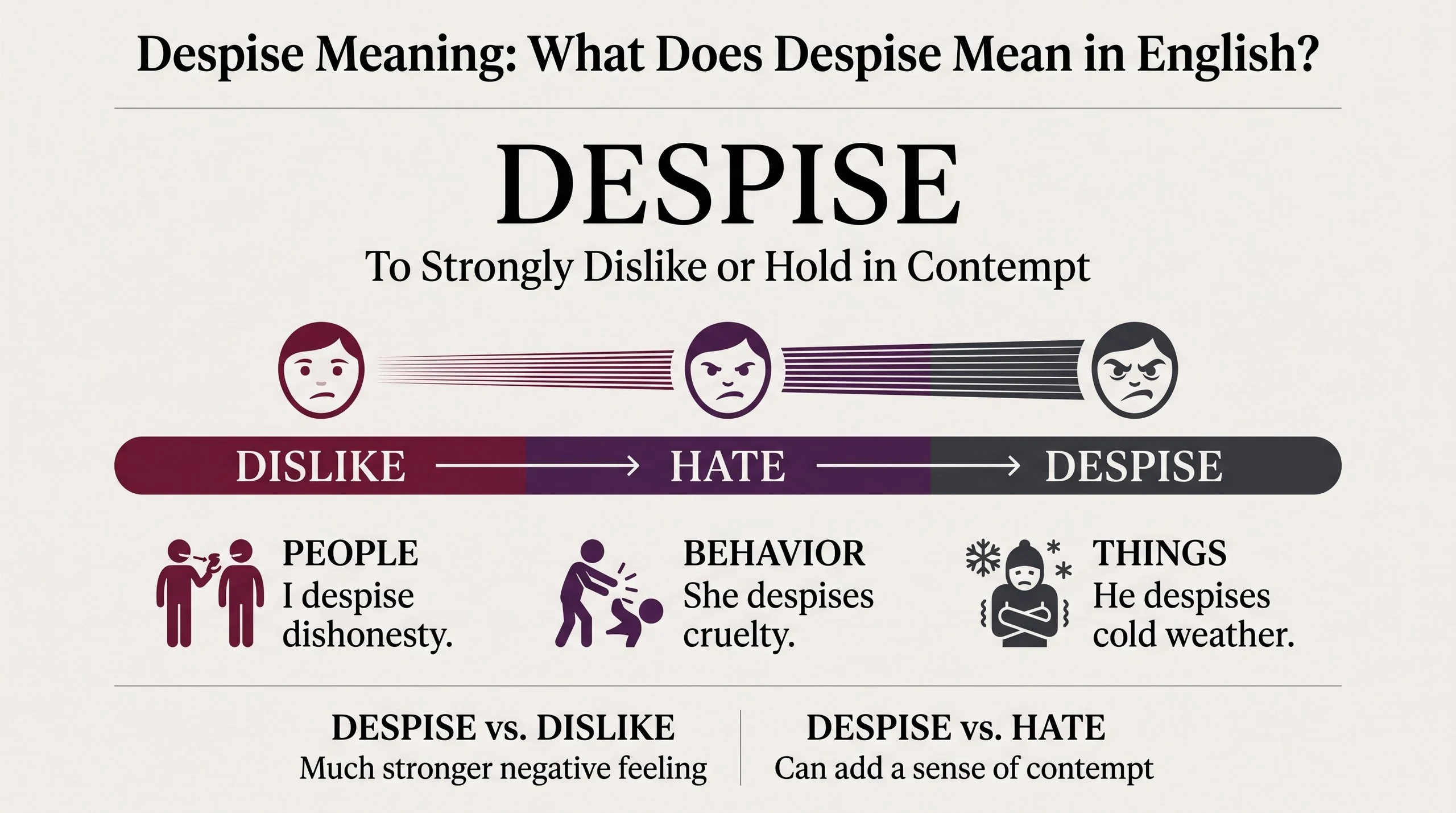 Despise Meaning