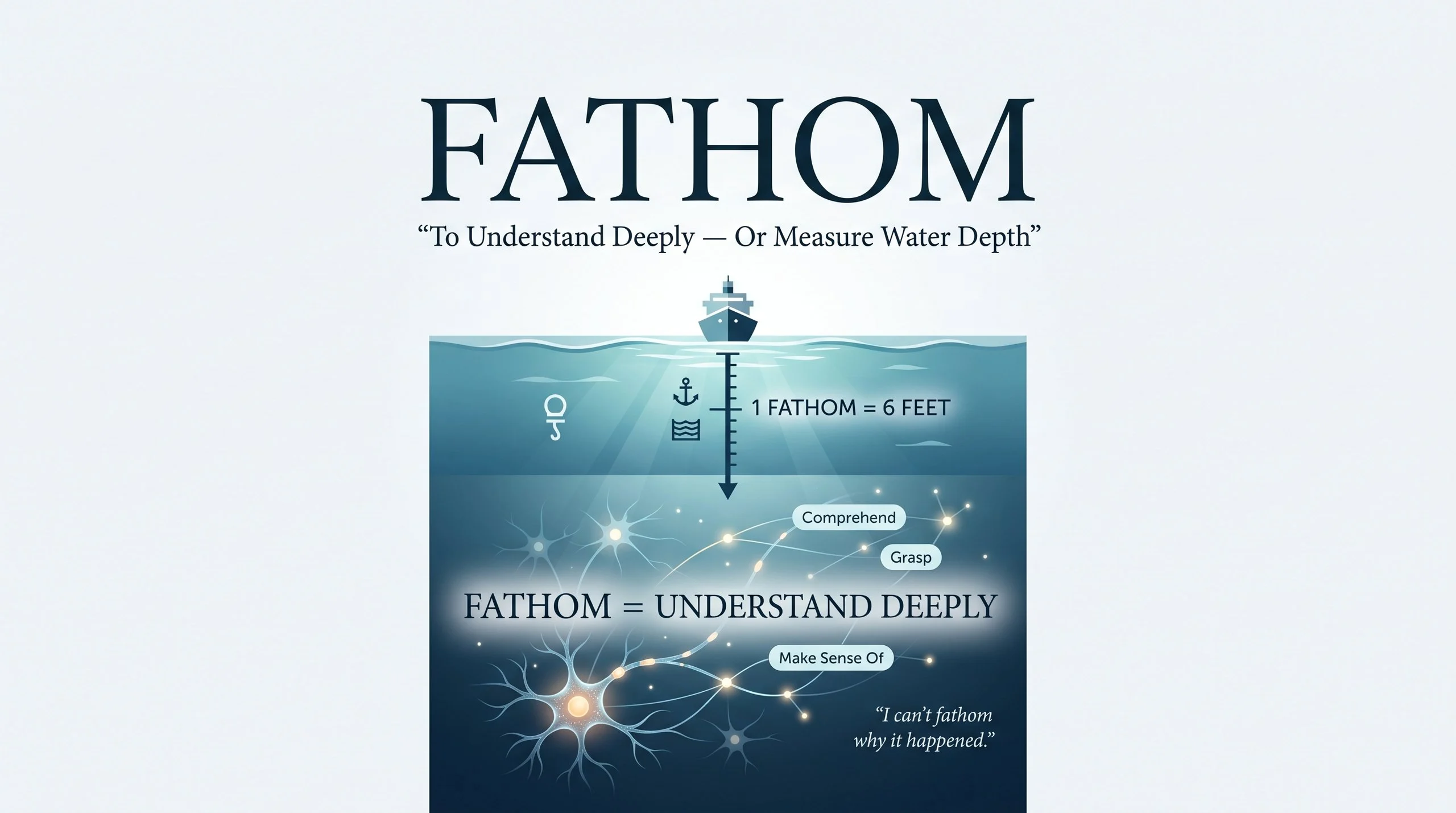 Fathom Meaning