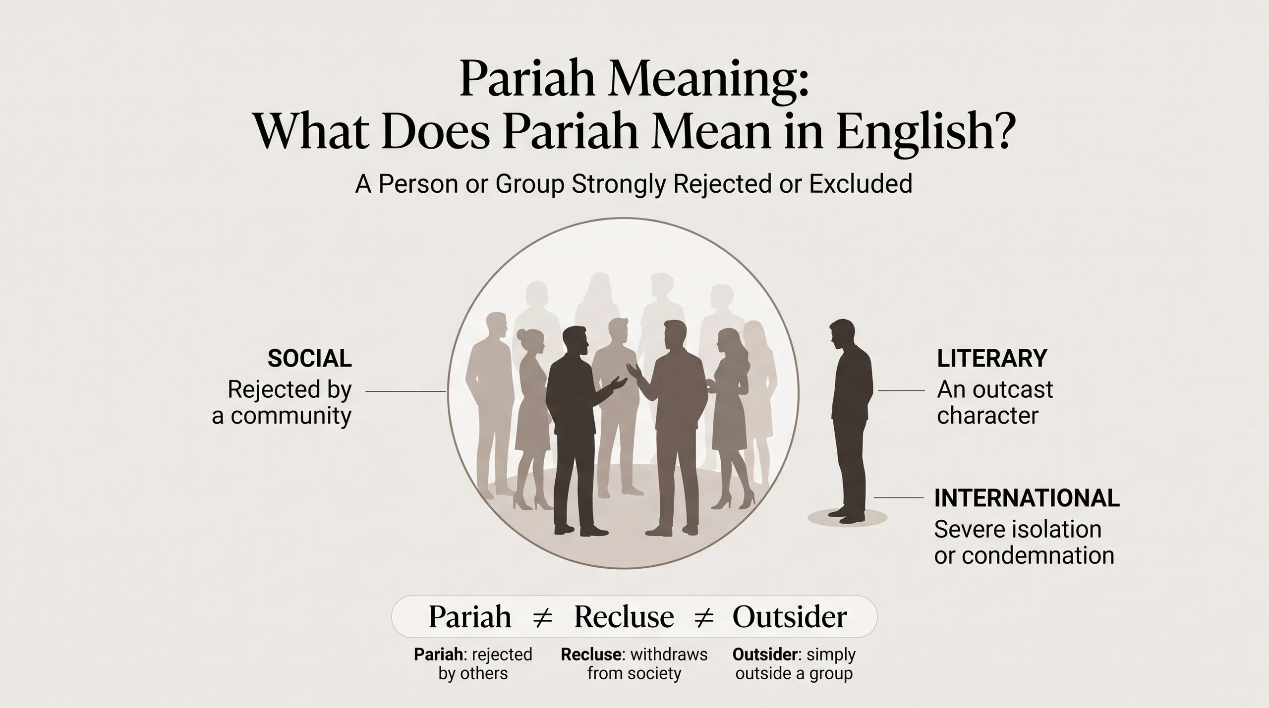 Pariah Meaning