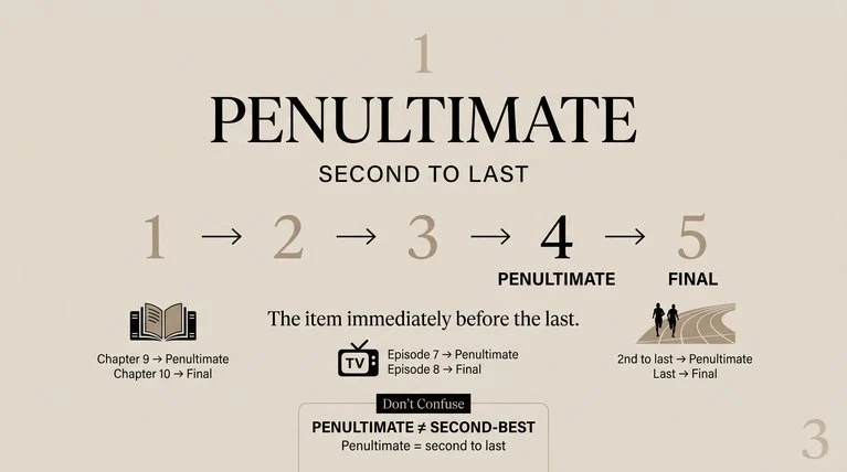 Penultimate Meaning