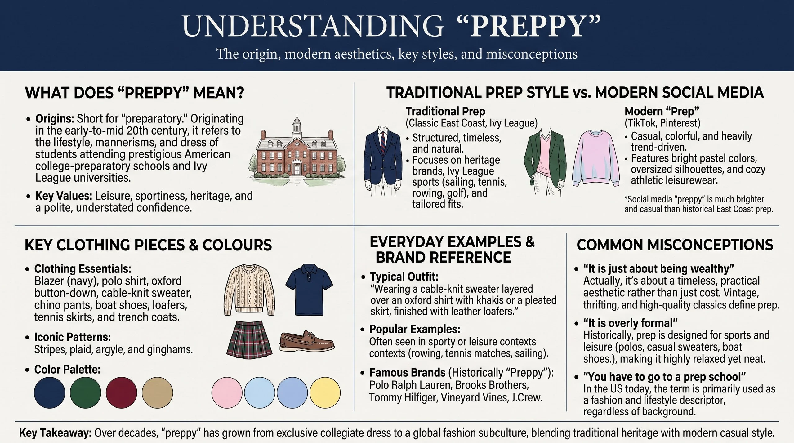 Preppy Meaning