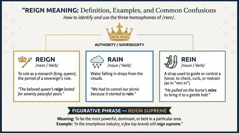 Reign Meaning
