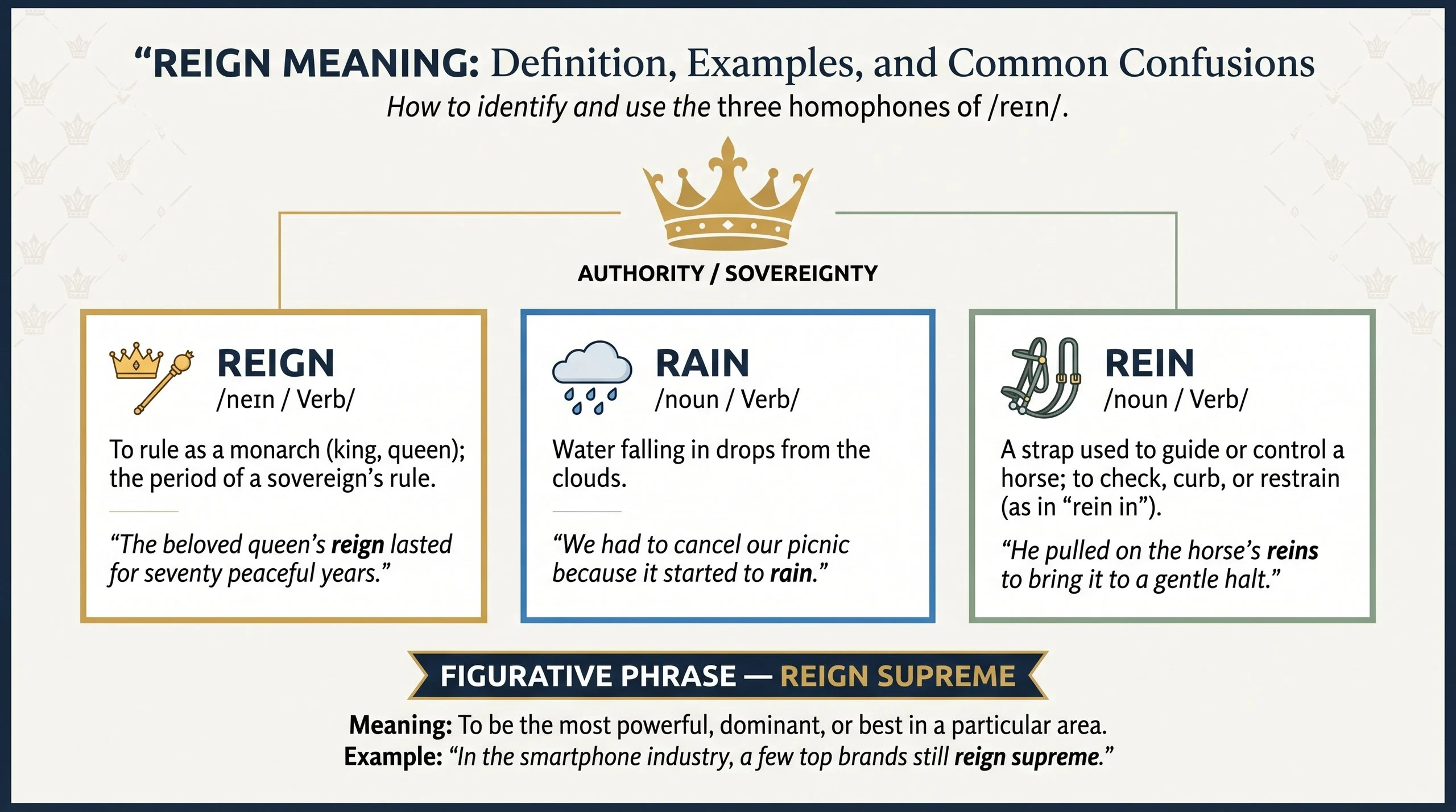 Reign Meaning
