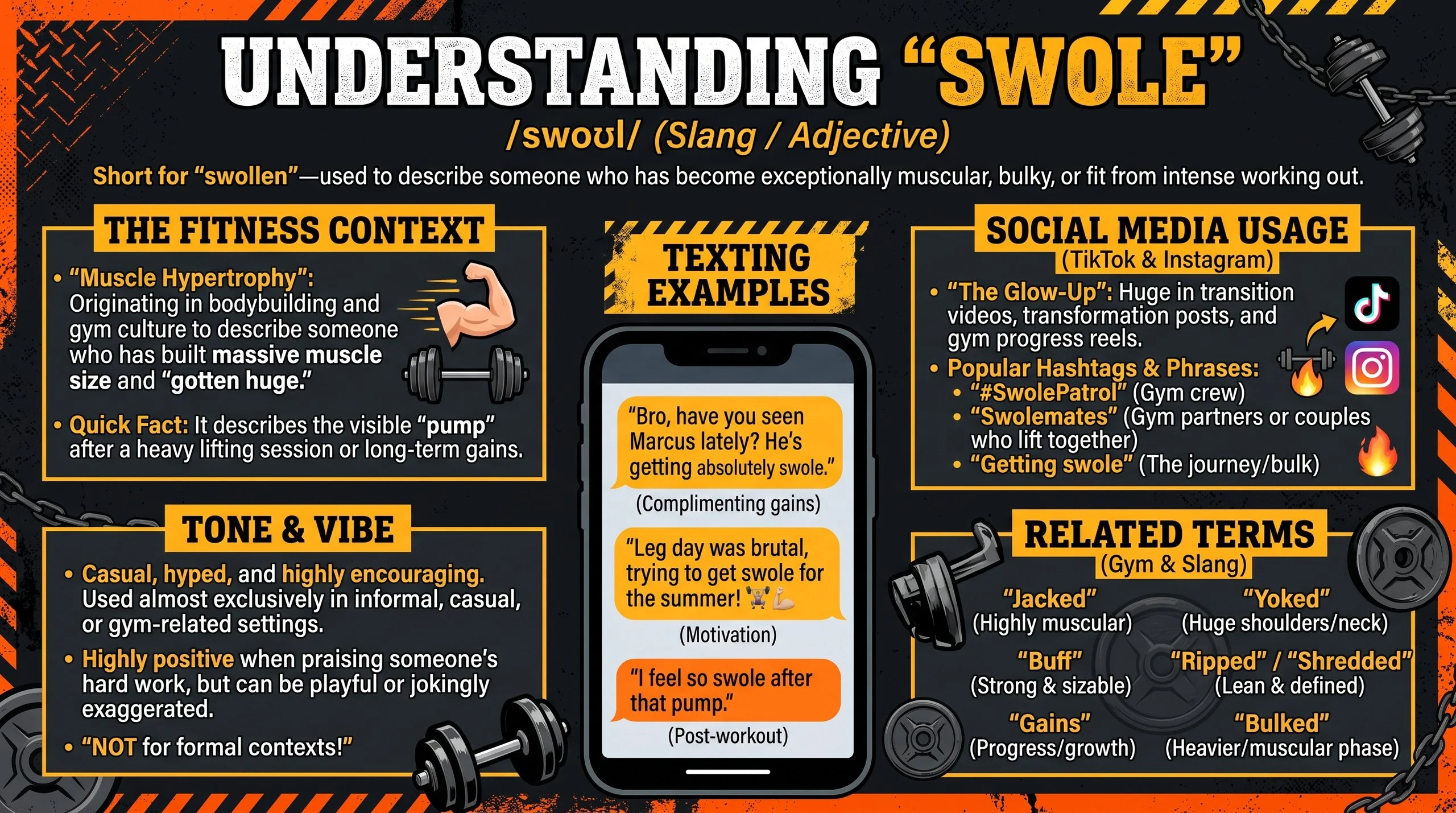 Swole Meaning