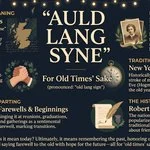 auld lang syne meaning