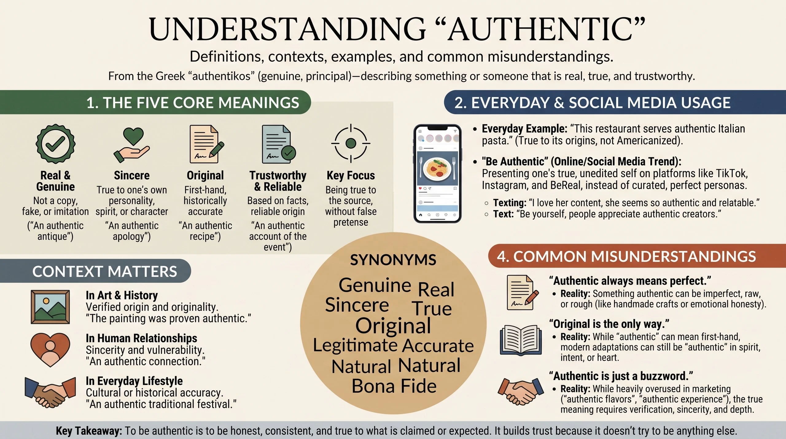 authentic meaning