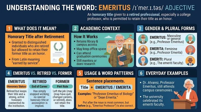 emeritus meaning