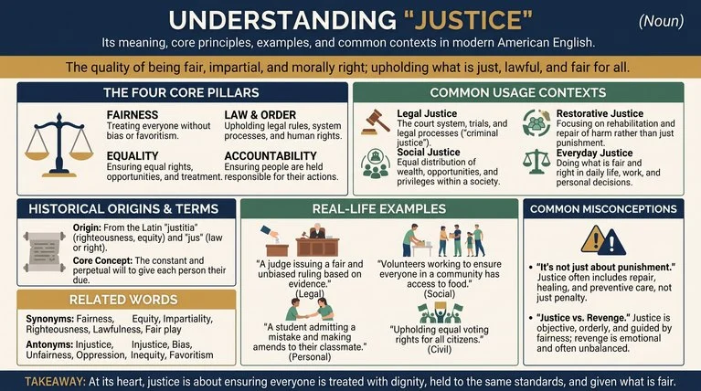 justice meaning