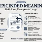 rescinded meaning