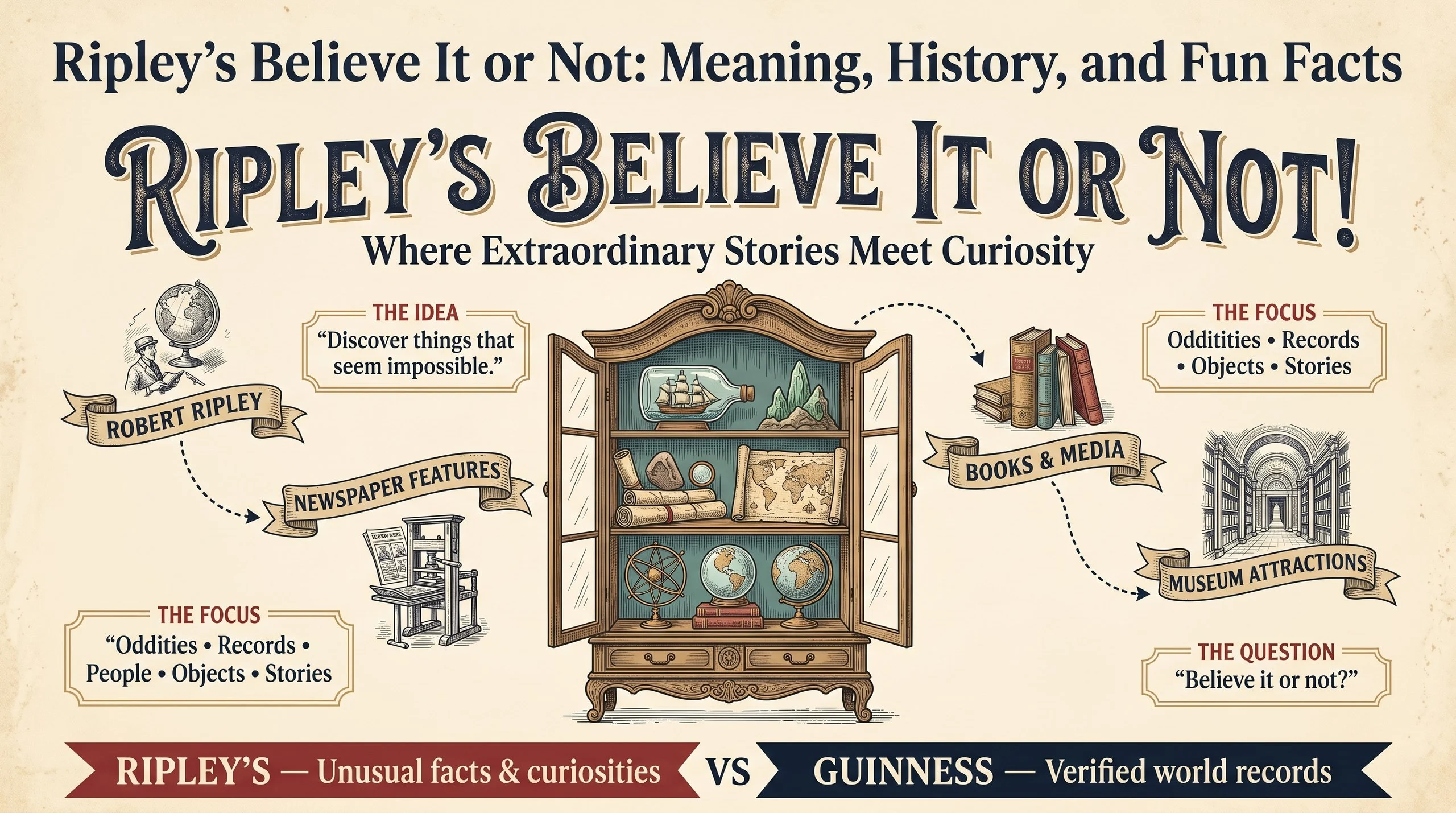 Rare Trivia Ripley’s Believe It or Not| Meaning, History and Fun Facts
