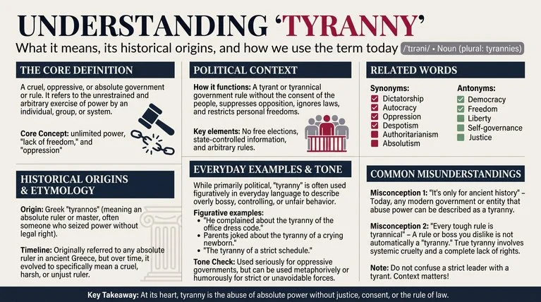 tyranny meaning